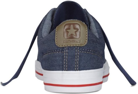 Converse Star Player Ox 防滑耐磨 低筒 帆布鞋 男女同款 深藍色 Purchase Converse Star Player Ox 防滑耐磨 低筒 帆布鞋 男女同款 深藍色