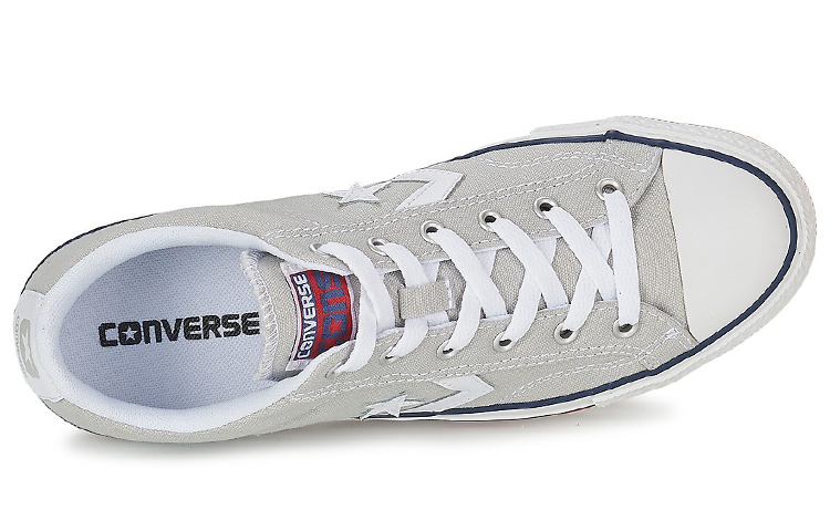 Shop Converse Star Player OX ''Grijs Wit'' 144148C