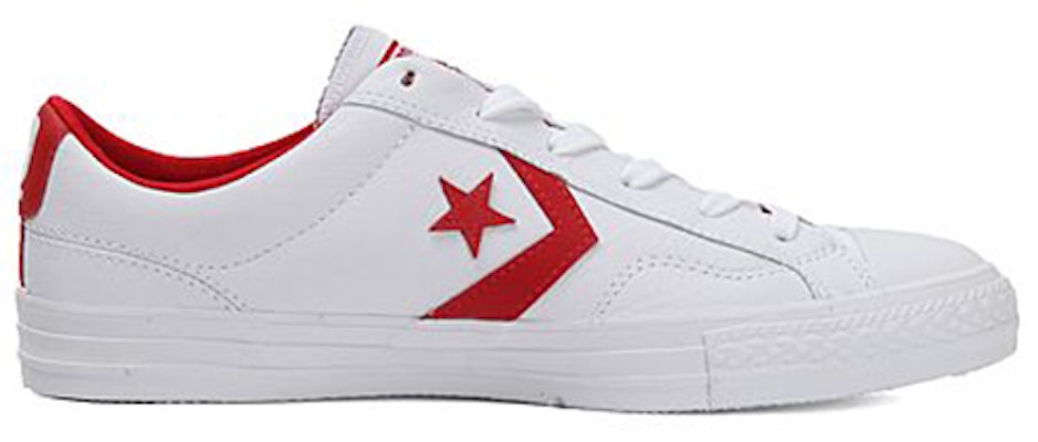 Converse Star Player Ox Kulit Putih Merah 'Putih Merah' 159739C Shop Converse Star Player Ox Kulit Putih Merah 'Putih Merah' 159739C