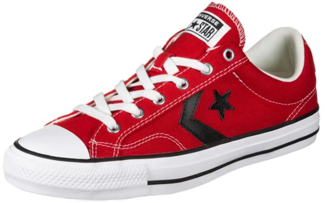 Converse Star Player Ox Rot/Schwarz/Weiß Sneakers 165458C Lookbook Converse Star Player Ox Rot/Schwarz/Weiß Sneakers 165458C