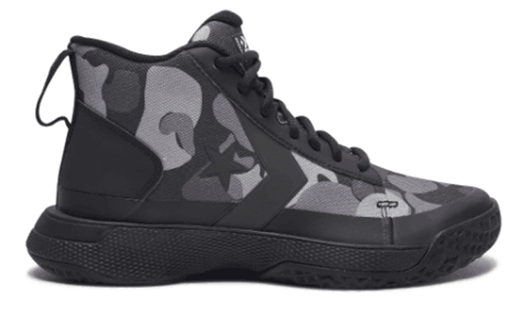 Lookbook Converse Star Series BB Mid ''Zwart'' 166441C