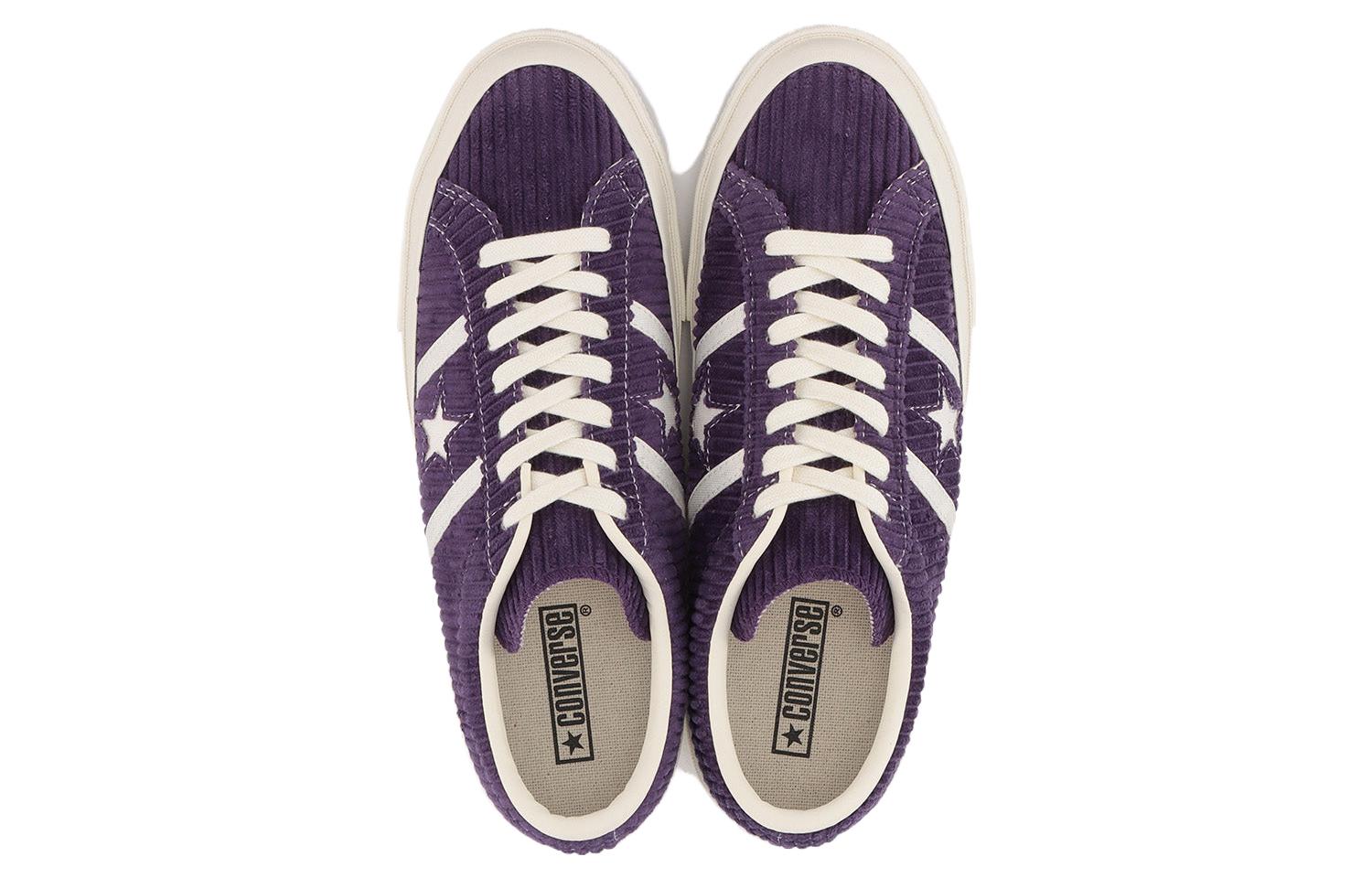 Lookbook Converse Star & Bars Corduroy 'Ungu' 35200430
