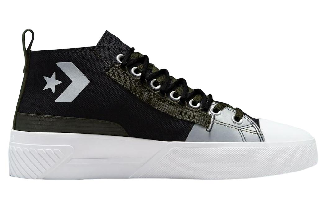 Lookbook Converse Street Utility Unt1tl3d CS Canvas Schuhe Schwarz/Grün 171998C