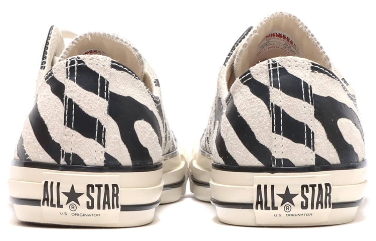Converse Suede All Star US Zebura OX 'White/Black' 圖 5