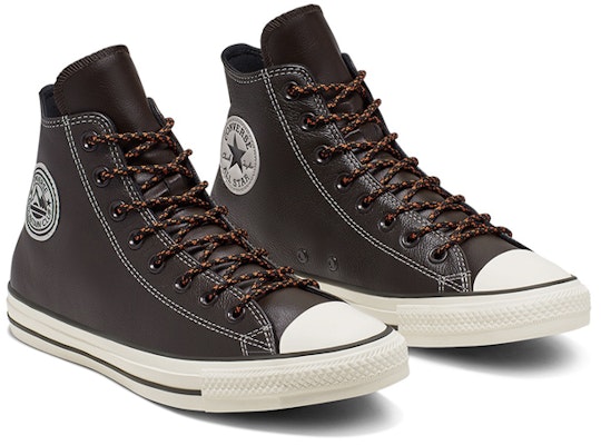 Converse Tumbled Leather Chuck Taylor All Star 'Brown White' 165958C Lookbook Converse Tumbled Leather Chuck Taylor All Star 'Brown White' 165958C
