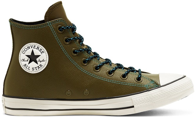Converse Kulit Tumbled Chuck Taylor All Star 'Hijau Putih' 165957C Order Converse Kulit Tumbled Chuck Taylor All Star 'Hijau Putih' 165957C