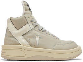 Converse TURBOWPN Mid Rick Owens DRKSHDW Oyster White A10960C Converse TURBOWPN Mid Rick Owens DRKSHDW Oyster White A10960C