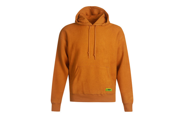 Converse Two-Way Wear Pullover Hoodie Yellow () 10019955-A03