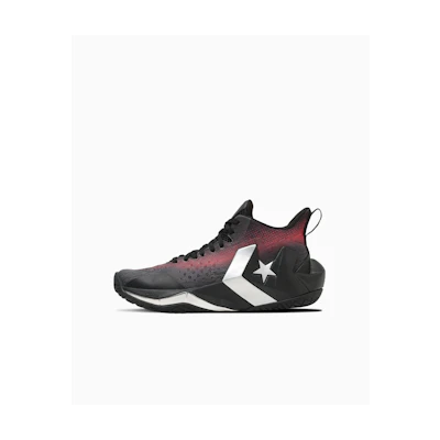 Converse Unaverage Mid Sneakers Black/Red/Silver