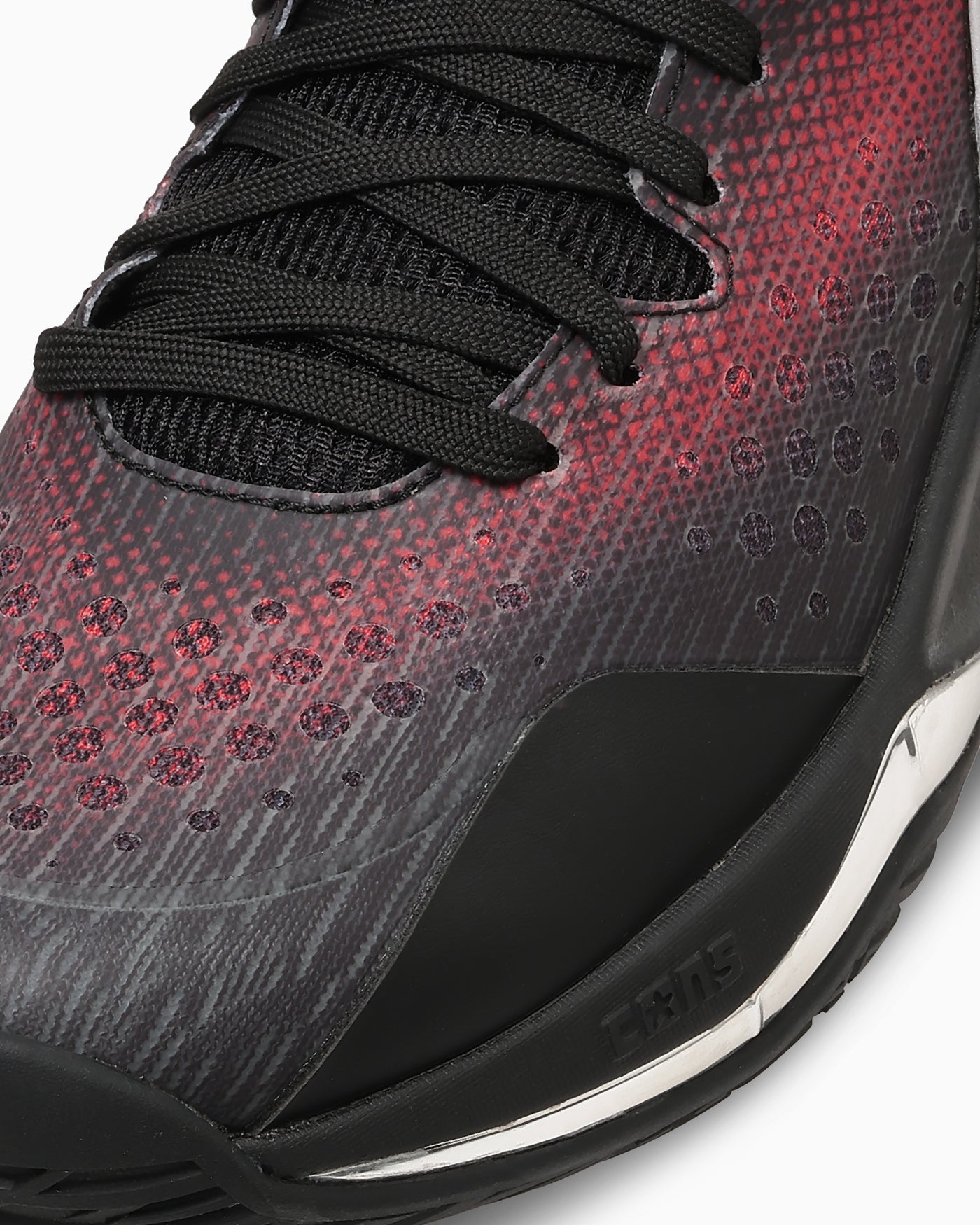 Sizing コンバース アンアベレージ ミッド スニーカー ブラック/レッド/シルバー 33500520