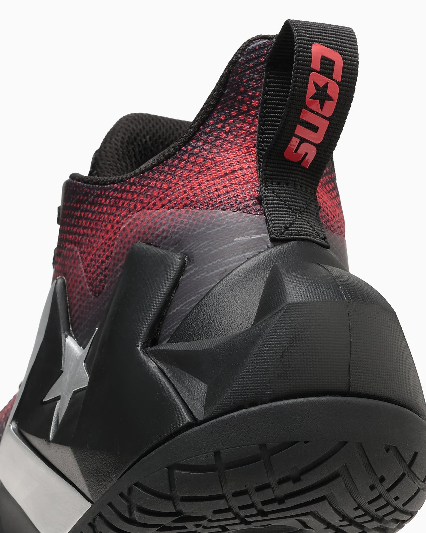 Cheap コンバース アンアベレージ ミッド スニーカー ブラック/レッド/シルバー 33500520