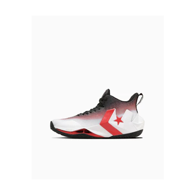 Converse Unaverage Mid White/Red/Black