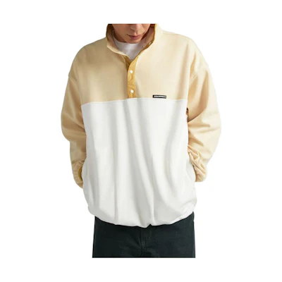 Converse Unisex Colorblock Pullover Loose Fit Long-Sleeve Sweatshirt 10025533-A01