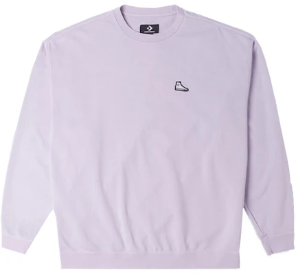 Converse 男女寬鬆版休閒圓領長袖上衣 紫色 10024866-A03 Buy Converse 男女寬鬆版休閒圓領長袖上衣 紫色 10024866-A03