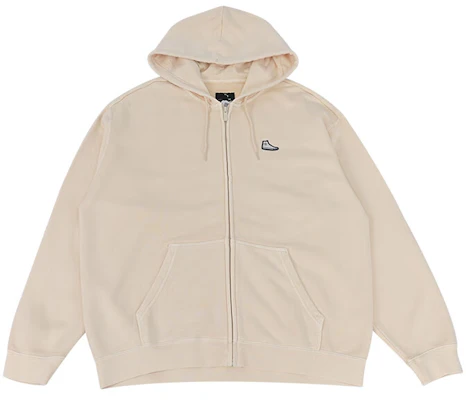 匡威男女联名款奶白色连帽拉链外套休闲长袖卫衣 10026669-A03 Buy 匡威男女联名款奶白色连帽拉链外套休闲长袖卫衣 10026669-A03
