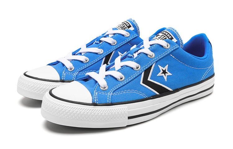 Lookbook Converse Unisex Star Player Ox Tot Sneakers Blauw 164401C