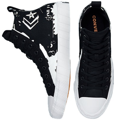 Converse UNT1TL3D「文字印刷-黑色」 171230C Shop Converse UNT1TL3D「文字印刷-黑色」 171230C