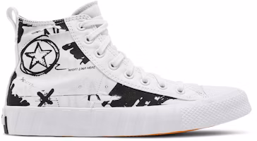 Converse UNT1TL3D 'Script Print - White' 171231C Converse UNT1TL3D 'Script Print - White' 171231C