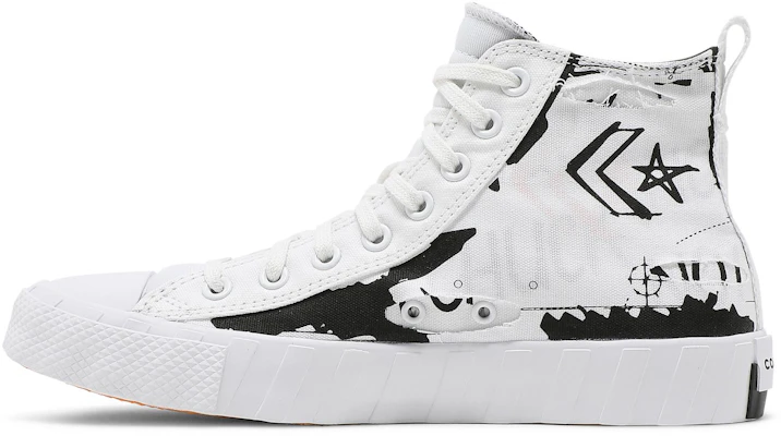 Converse UNT1TL3D 'Cetak Skrip - Putih' 171231C Lookbook Converse UNT1TL3D 'Cetak Skrip - Putih' 171231C
