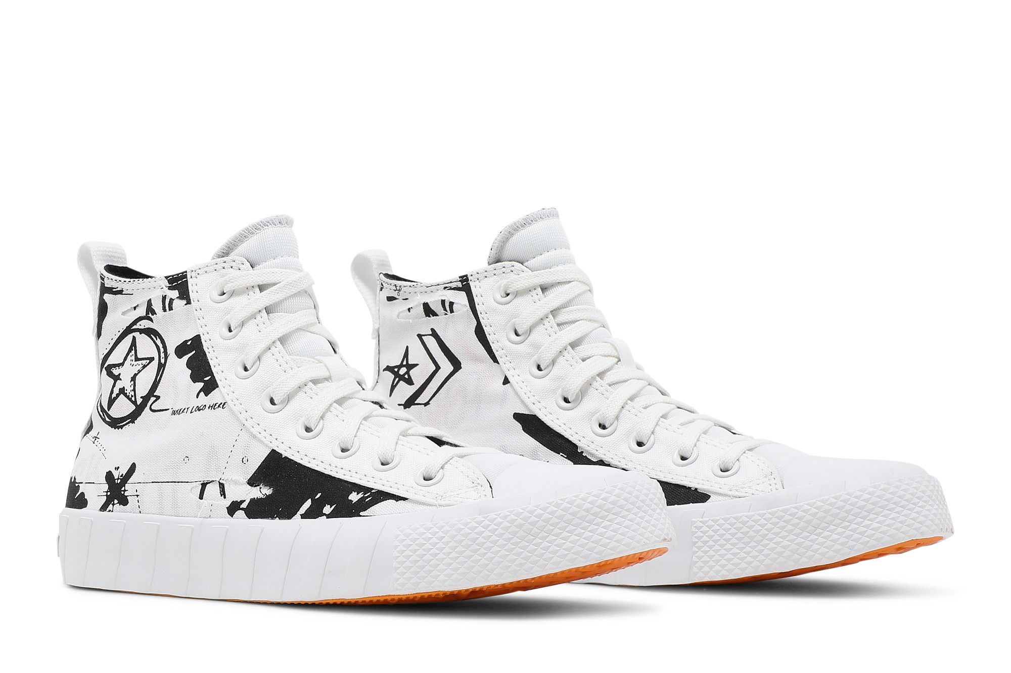 Cheap Converse UNT1TL3D 'Cetak Skrip - Putih' 171231C