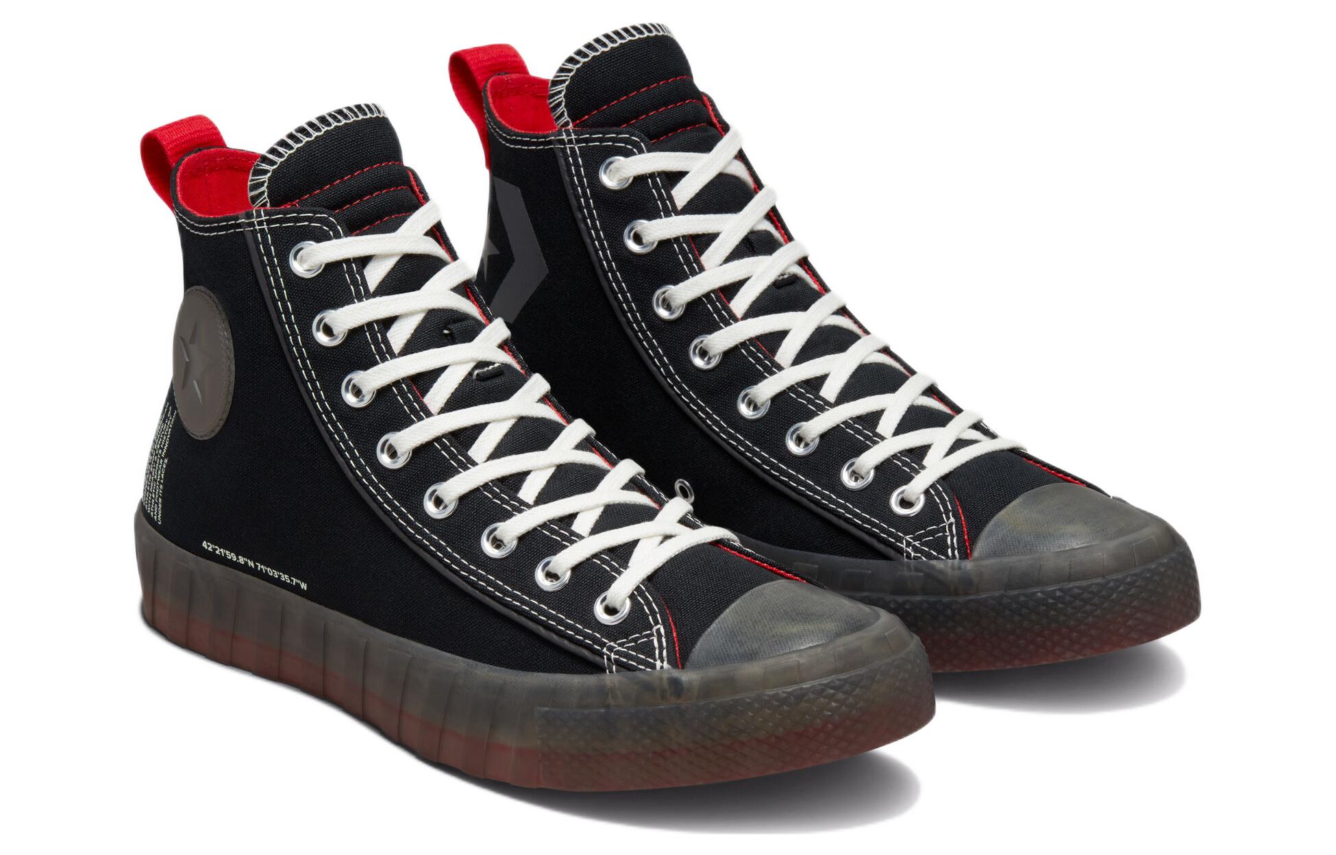 Lookbook Converse UNT1TL3D Tinggi 'Hitam Hampir Hitam' A01643C