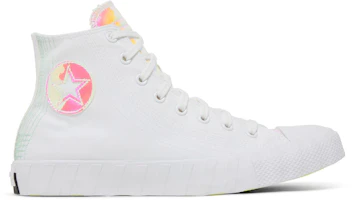 Converse UNT1TL3D High 'Hi-Vis Collection - White Iridescent' 170605C Converse UNT1TL3D High 'Hi-Vis Collection - White Iridescent' 170605C