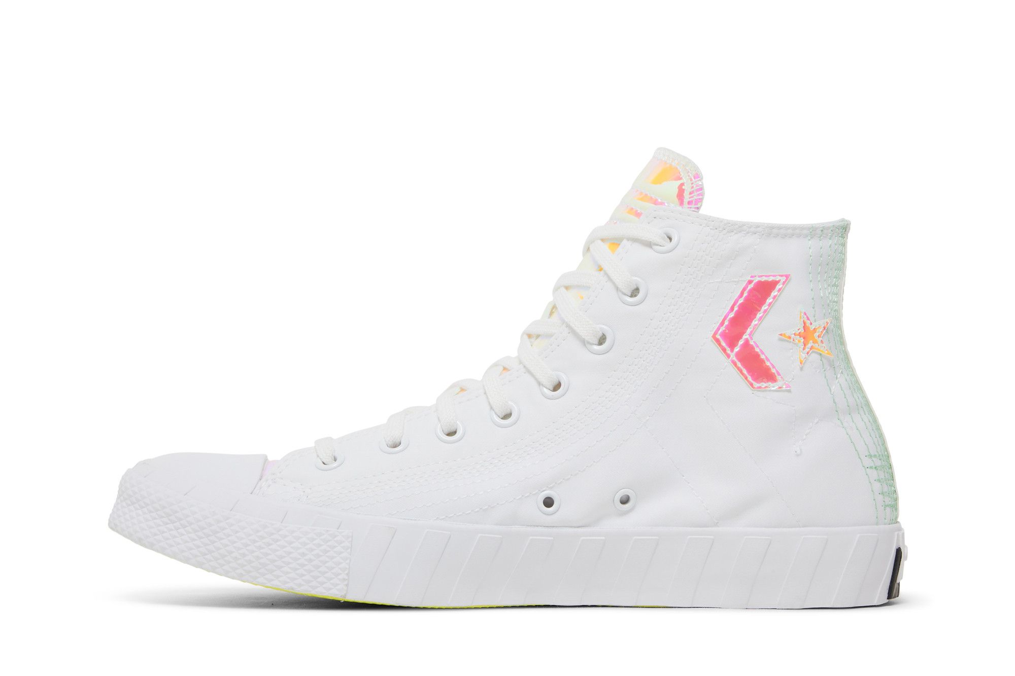 Lookbook Converse UNT1TL3D High 'Colección Hi-Vis - Blanco Iridiscente' 170605C