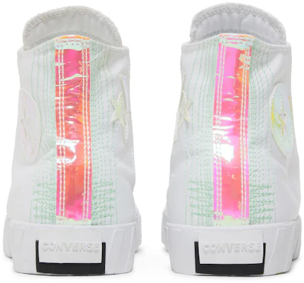 Converse UNT1TL3D High 'Colección Hi-Vis - Blanco Iridiscente' 170605C Details for Converse UNT1TL3D High 'Colección Hi-Vis - Blanco Iridiscente' 170605C