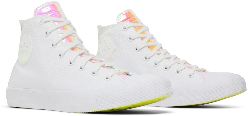 Converse UNT1TL3D High 'Colección Hi-Vis - Blanco Iridiscente' 170605C Cheap Converse UNT1TL3D High 'Colección Hi-Vis - Blanco Iridiscente' 170605C
