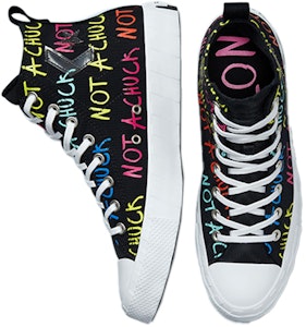 Converse UNT1TL3D Tinggi 'Bukan Chuck - Hitam' 173165C Shop Converse UNT1TL3D Tinggi 'Bukan Chuck - Hitam' 173165C