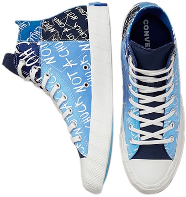 Converse UNT1TL3D High 'Not A Chuck - University Blue' 172573C Shop Converse UNT1TL3D High 'Not A Chuck - University Blue' 172573C