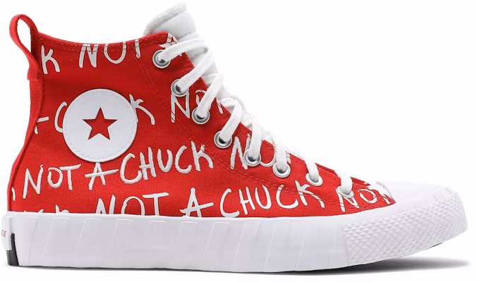 Converse UNT1TL3D High 'Not A Chuck - Red' 171962C Buy Converse UNT1TL3D High 'Not A Chuck - Red' 171962C