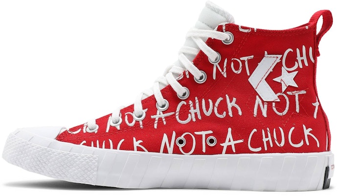 Converse UNT1TL3D High 'Not A Chuck - Red' 171962C Lookbook Converse UNT1TL3D High 'Not A Chuck - Red' 171962C
