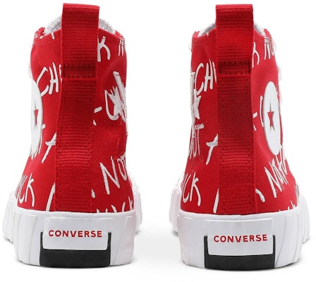 Converse UNT1TL3D High 'Not A Chuck - Red' 171962C Details for Converse UNT1TL3D High 'Not A Chuck - Red' 171962C