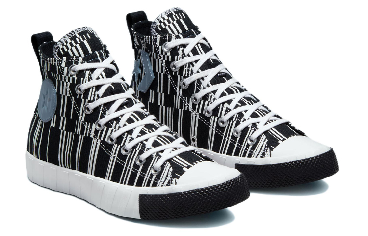 Lookbook Converse UNT1TL3D Tinggi 'Translucent Barcode - Hitam Indigo Oksida' A02599C