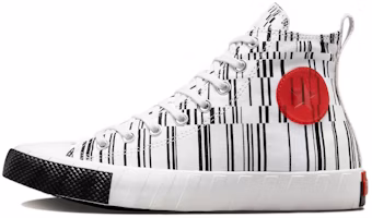 Converse UNT1TL3D High 'Translucent Barcode - White University Red' A02598C Converse UNT1TL3D High 'Translucent Barcode - White University Red' A02598C