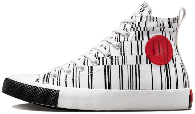 Converse UNT1TL3D High 'Translucent Barcode - White University Red' A02598C Buy Converse UNT1TL3D High 'Translucent Barcode - White University Red' A02598C
