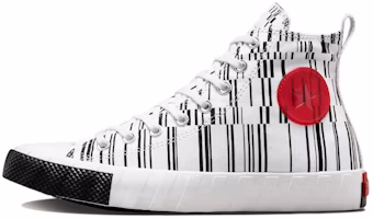 Converse UNT1TL3D High 'Translucent Barcode - White University Red' A02598C Converse UNT1TL3D High 'Translucent Barcode - White University Red' A02598C