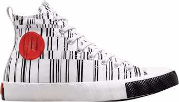 Converse UNT1TL3D High 'Translucent Barcode - White University Red' A02598C Converse UNT1TL3D High 'Translucent Barcode - White University Red' A02598C
