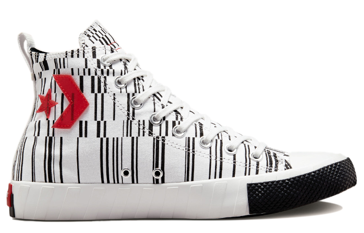 Order Converse UNT1TL3D Tinggi 'Translucent Barcode - Putih Merah Universiti' A02598C