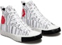 Lookbook Converse UNT1TL3D Tinggi 'Translucent Barcode - Putih Merah Universiti' A02598C