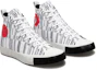 Lookbook Converse UNT1TL3D Tinggi 'Translucent Barcode - Putih Merah Universiti' A02598C