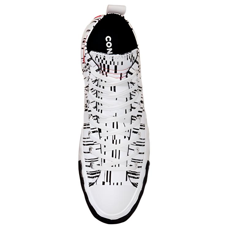 Shop Converse UNT1TL3D Tinggi 'Translucent Barcode - Putih Merah Universiti' A02598C