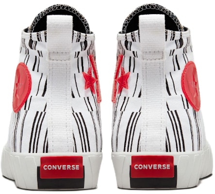 Converse UNT1TL3D High 'Translucent Barcode - White University Red' A02598C Purchase Converse UNT1TL3D High 'Translucent Barcode - White University Red' A02598C