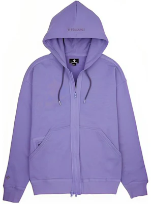 Converse Utility Fleece Zip-Up Hoodie Purple Casual Jacket 10022002-A13 Buy Converse Utility Fleece Zip-Up Hoodie Purple Casual Jacket 10022002-A13