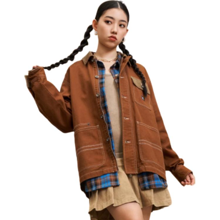 Purchase Converse 男女同款多功能工装衬衫夹克 10026550-A02