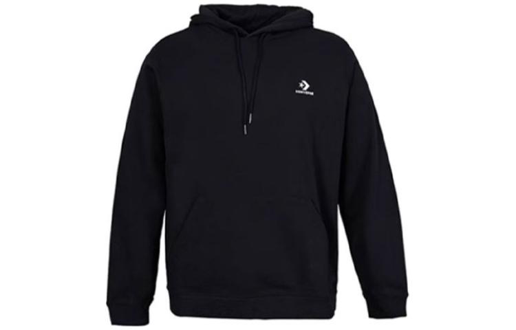 Converse Vintage Logo Embroidered Sweatshirt Unisex Black 10023874-A01