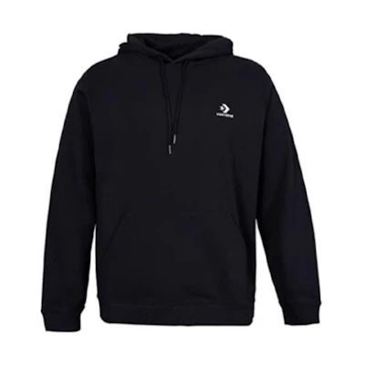 Converse Vintage Logo Embroidered Sweatshirt Unisex Black 10023874-A01