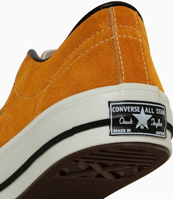 Converse Vintage One Star J Sneakers Gold 33702060 Sizing Converse Vintage One Star J Sneakers Gold 33702060