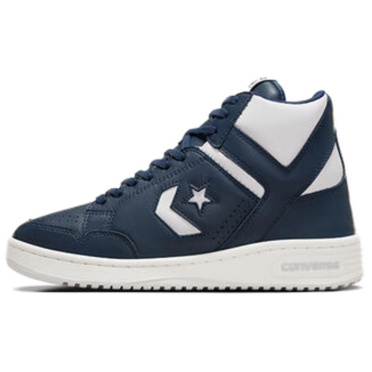 Converse Weapon Blue White Mid-Top Sneakers Comfortable & Durable A11571C